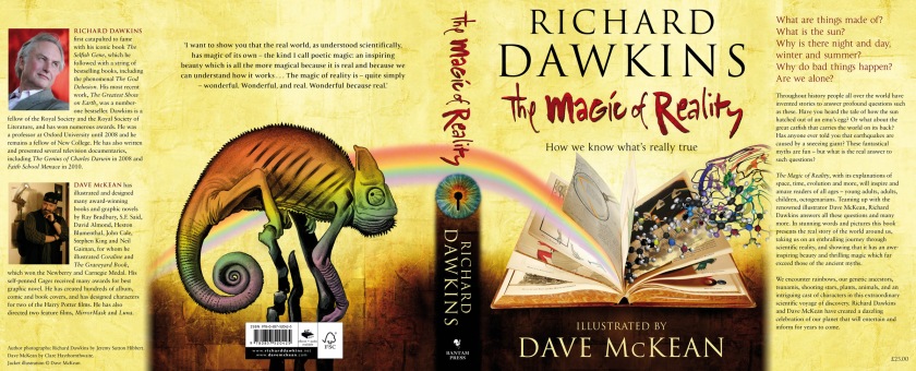 The Magic Of Reality By Richard Dawkins - dust jacket