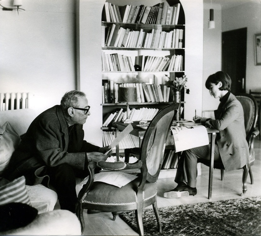 Rita and Witold Gombrowicz, 1969.
